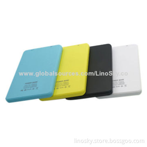 Gift power bank, 2200mAh, can print your business card on it